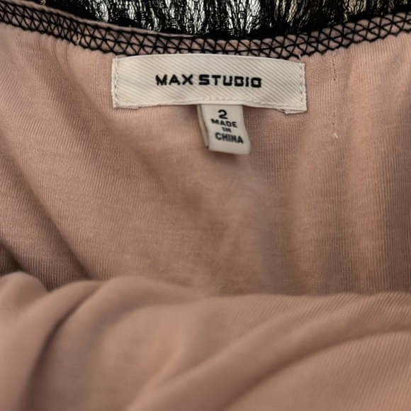 Max Studio London Halter Cocktail Black Dress - Picture 8 of 9